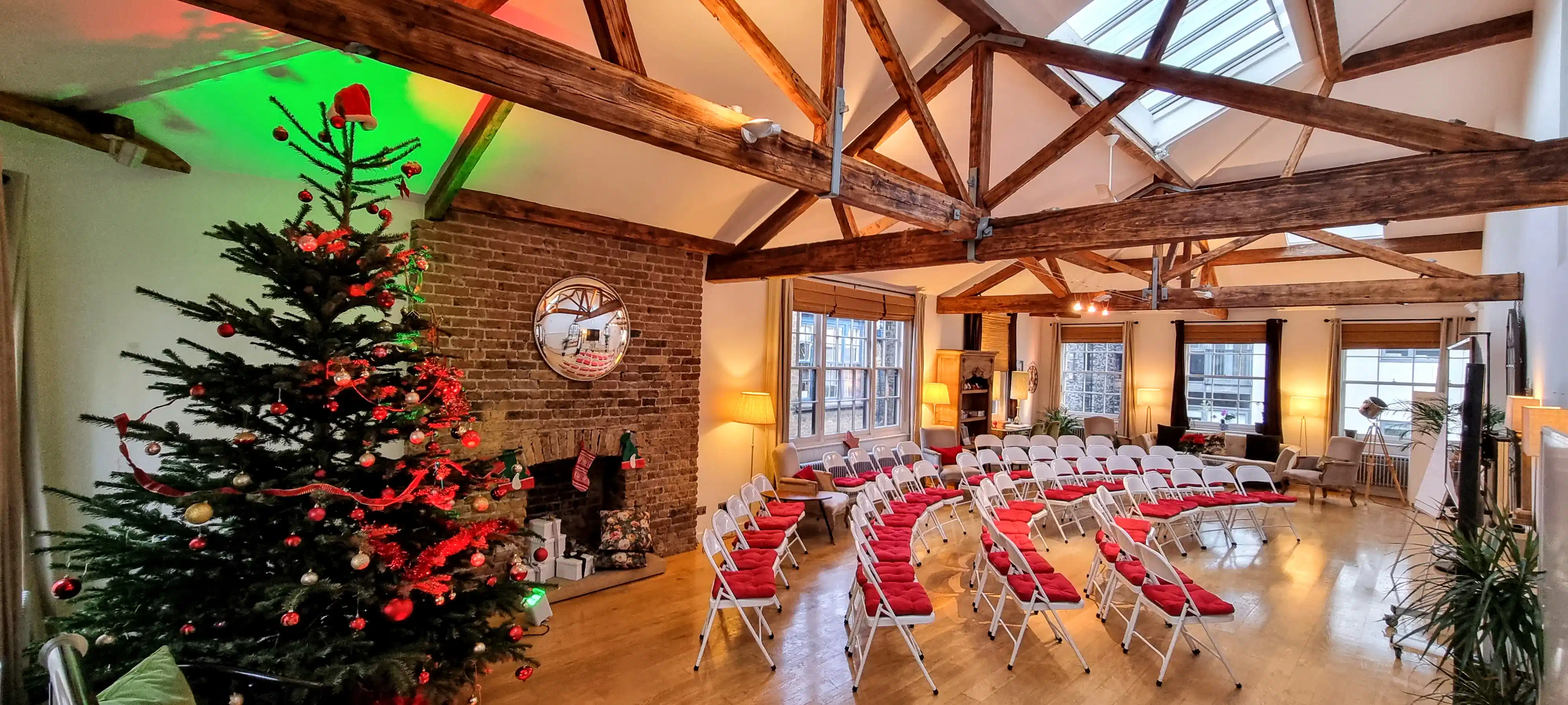 Christmas at Shoreditch Loft, Lumiere London, The Shoreditch Loft